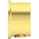 Wandanschlussbogen aus Metall in Goldfarbe mit Verbindung für Brauseschlauch, gefertigt von Ideal Standard, zeigt eine klare, glänzende Oberfläche.